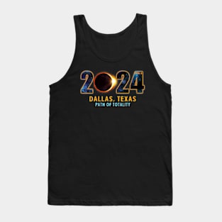 Wos Dallas Texas Total Solar Eclipse 2024 Tank Top